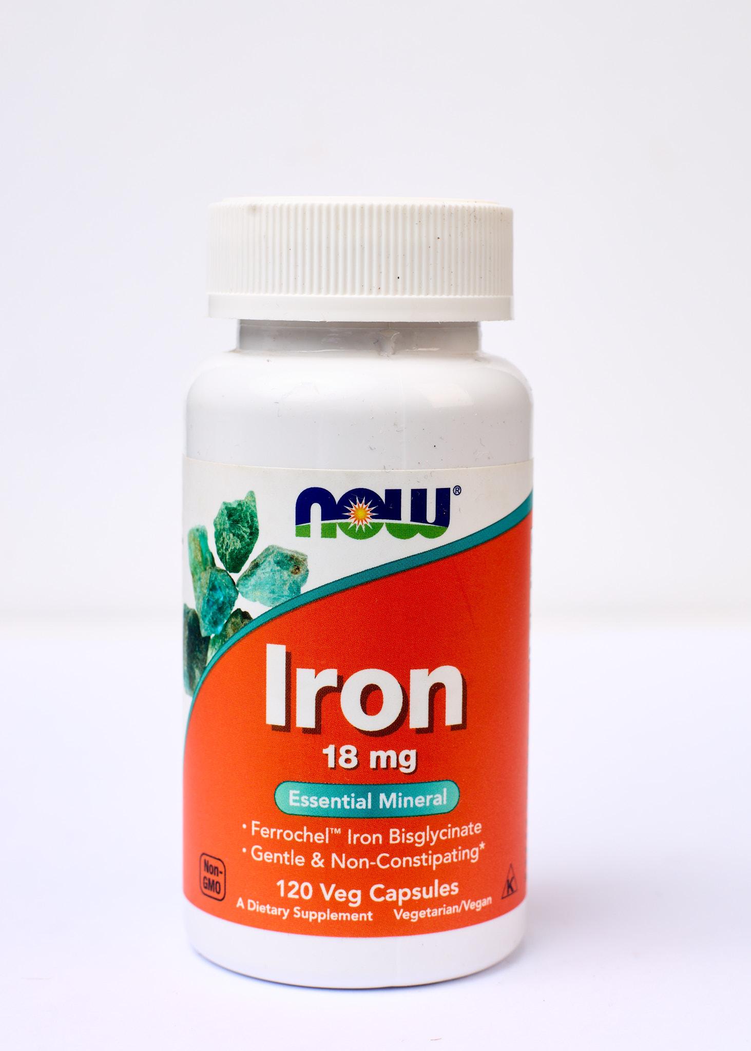 Local Hayat product photograph of Iron 18 mg